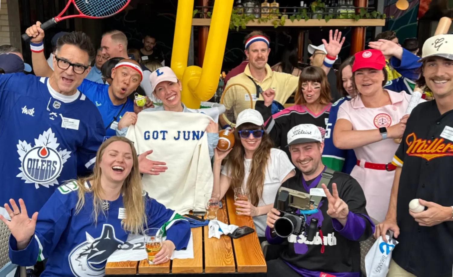 Our annual Summer Sizzler team social event