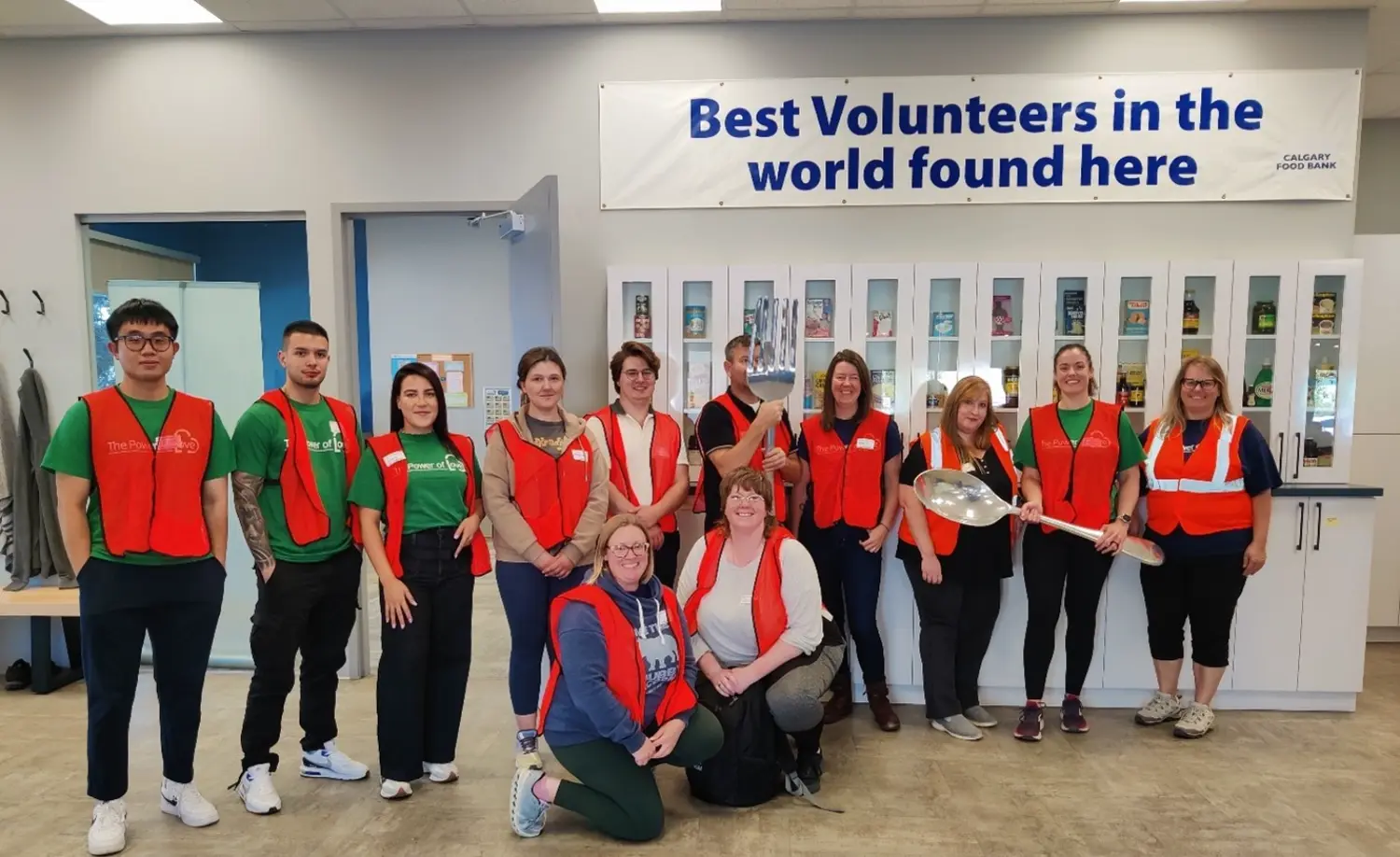 RSM Canada employees volunteering during the firm’s annual Power of Love stewardship campaign.