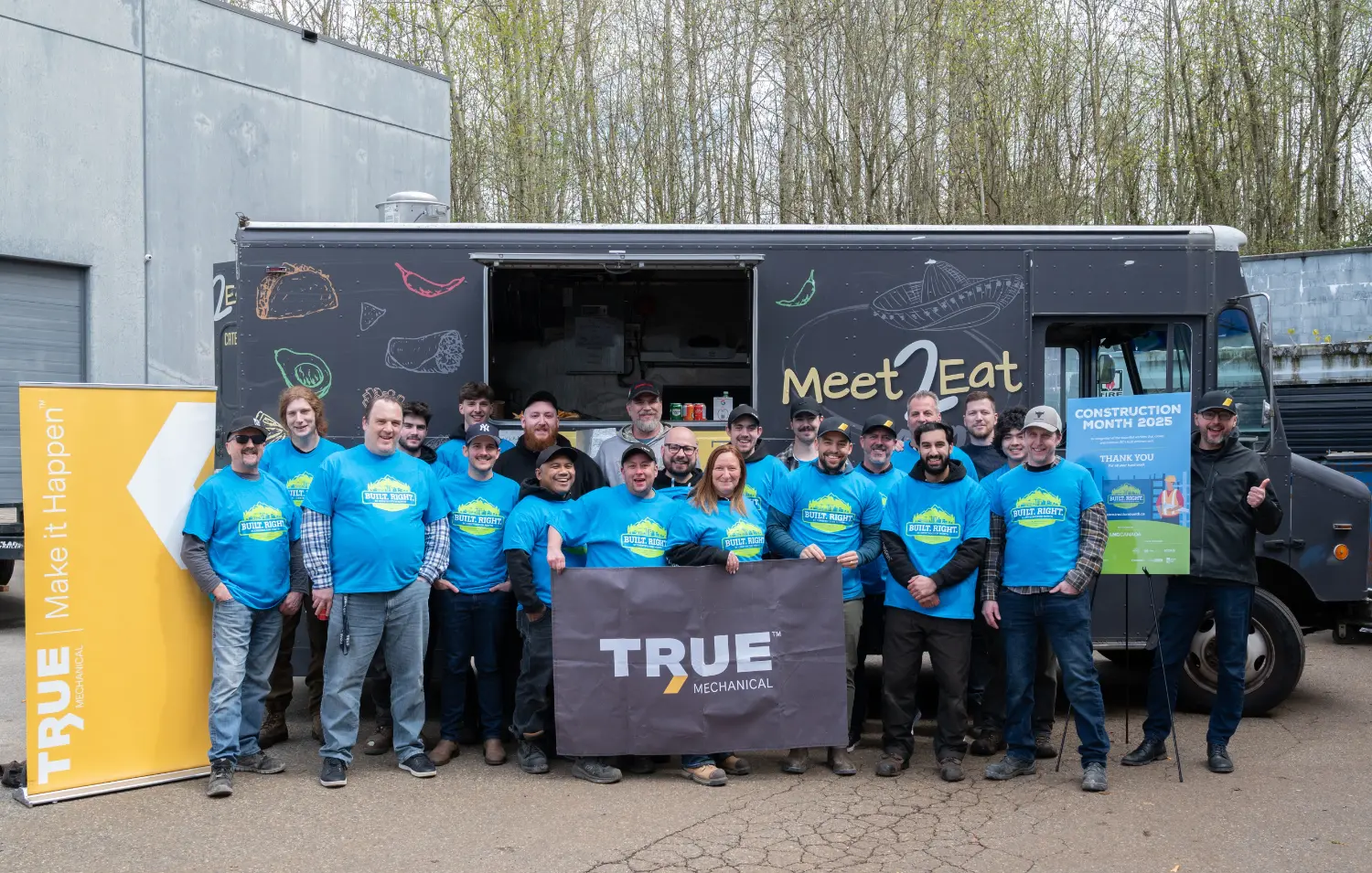 Celebrating Construction Month 2025 with our crew at the Pre-Fab shop.