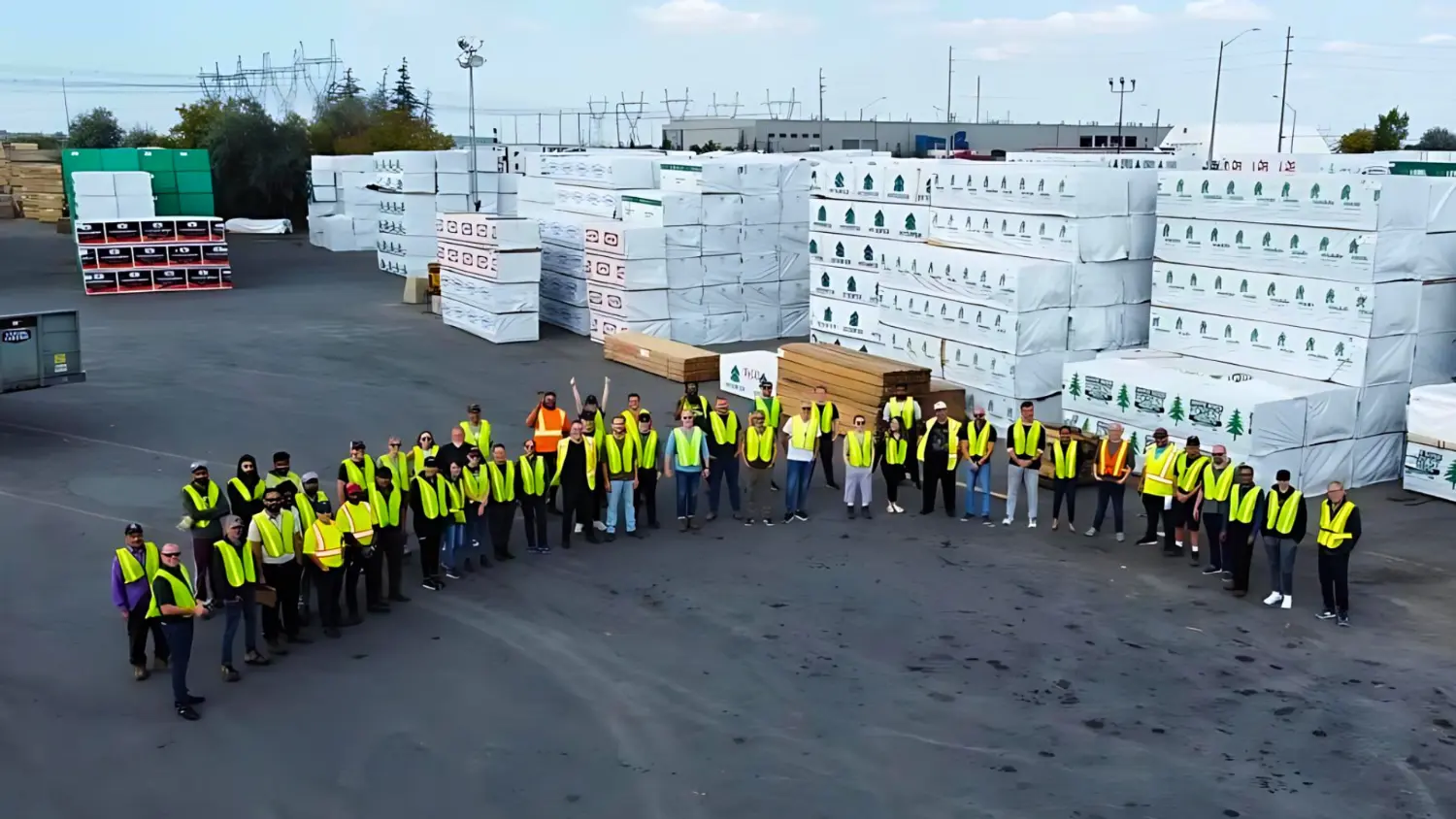 The team at Torbram location come together as a site for an inventory count and then enjoy some social time and lunch!