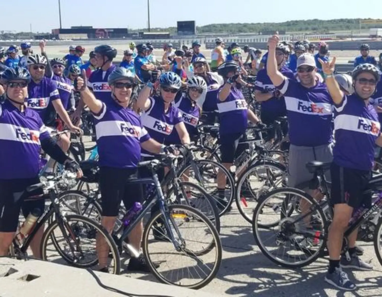 FedEx at Make A Wish Event