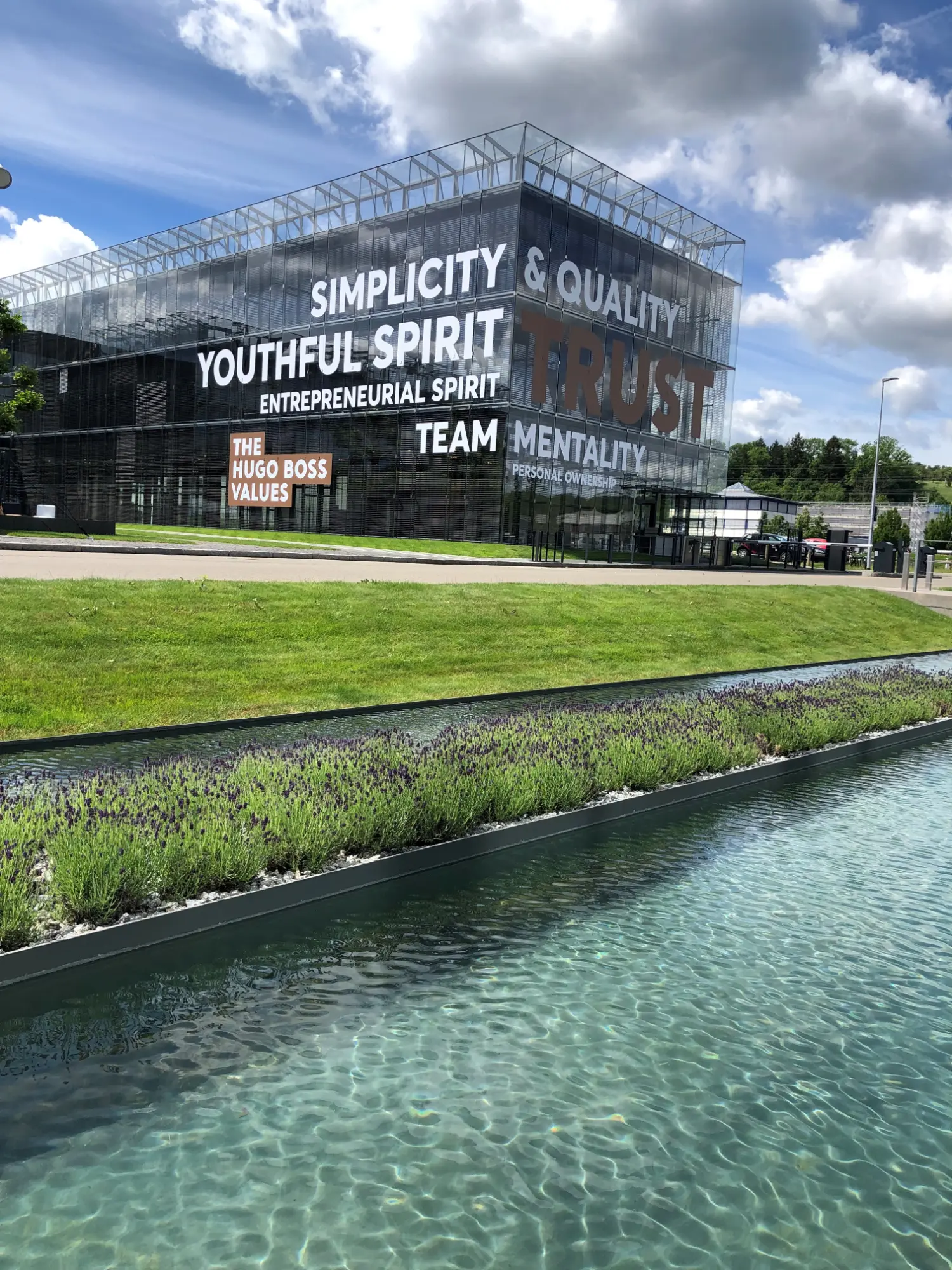 We are reminded of our HUGO BOSS values every day.