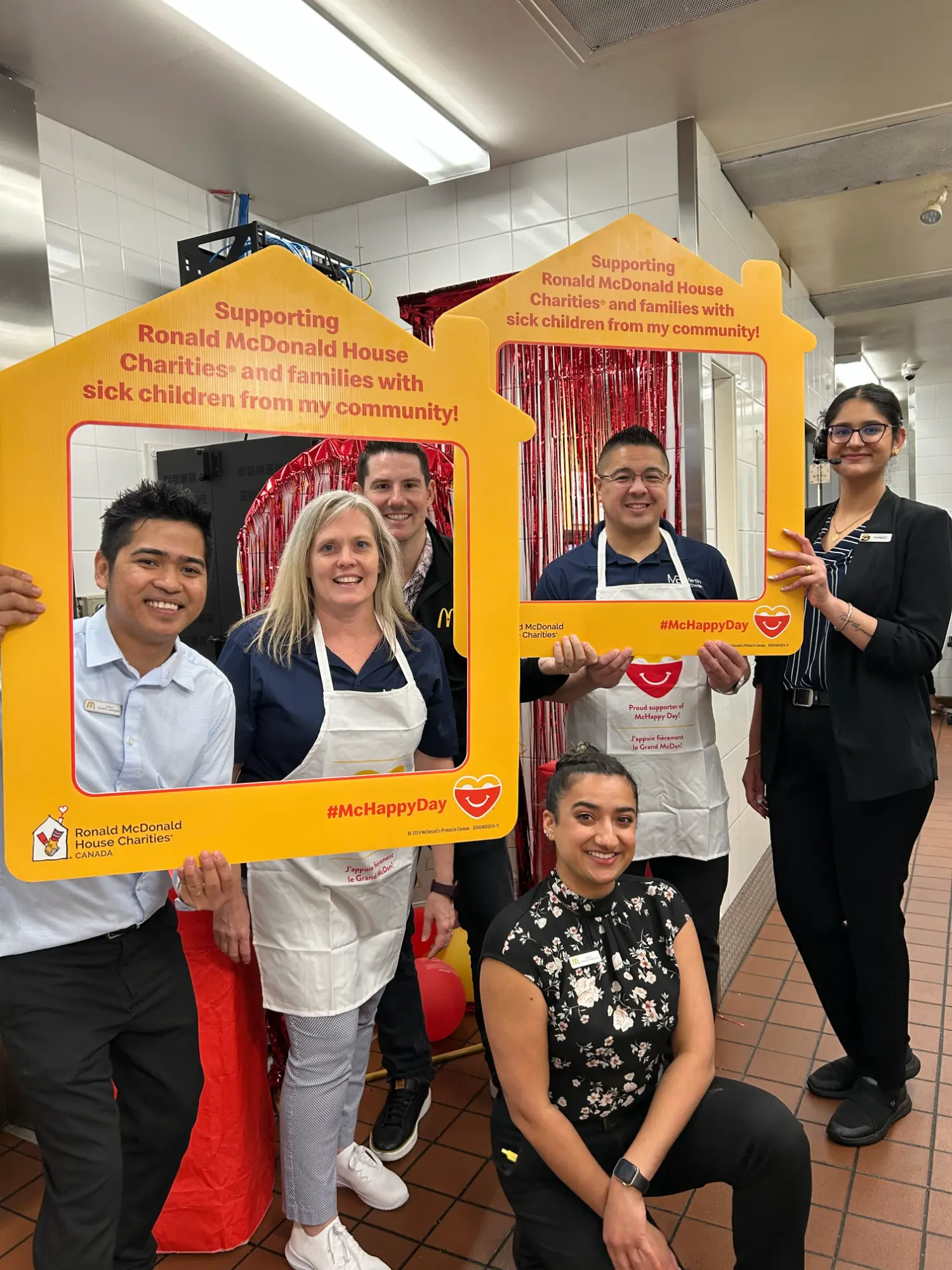 Volunteering at McHappy Day