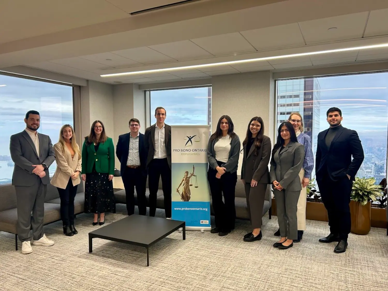 Grateful for the opportunity to host our first-ever Pro Bono Ontario Sponsor Day.