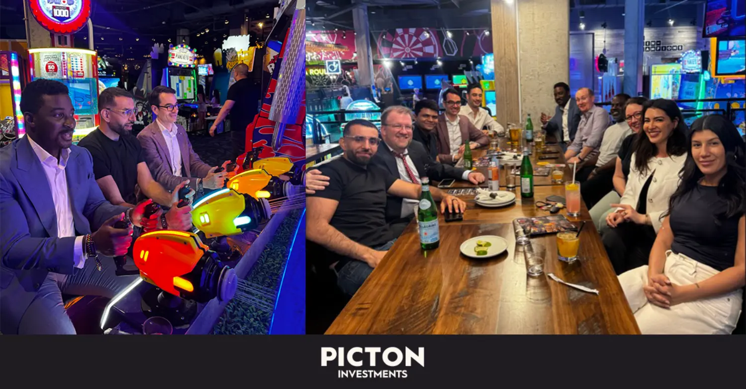 Summer vibes and team fun! Our Montreal team’s Rec Room social buzzing with laughter, games, and connection.