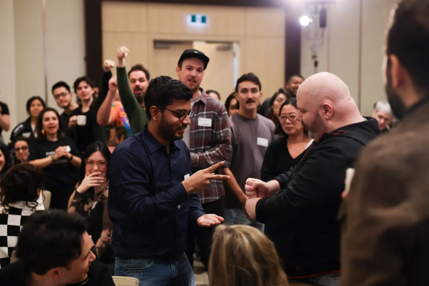 Thinkers having fun at our annual Kick-off event in Vancouver!