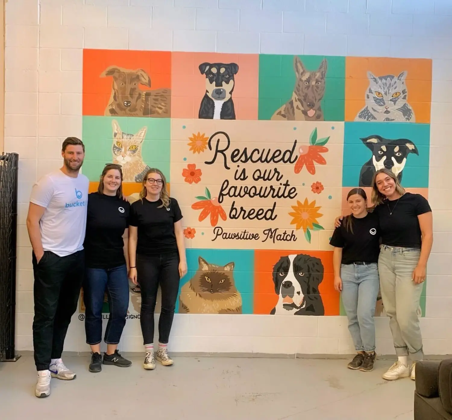 Volunteering in Calgary with Pawsitive Match