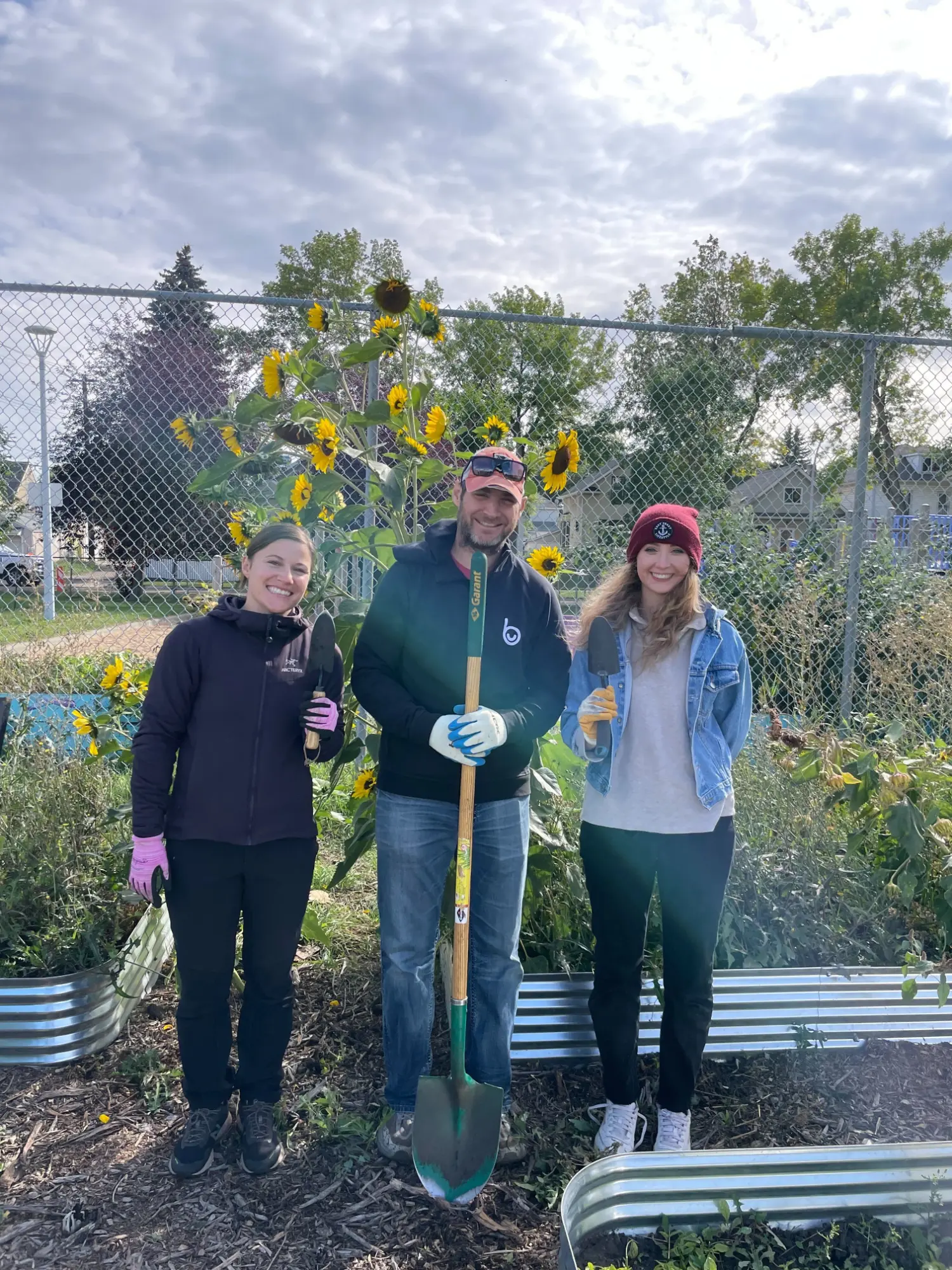Volunteering in Edmonton at Sustainable Food Edmonton