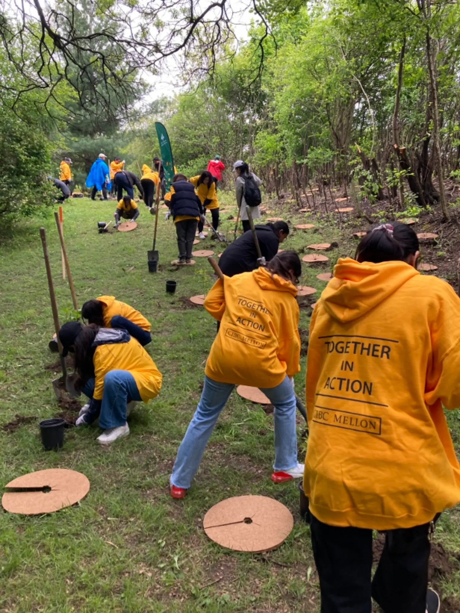 Tree Canada Volunteer Event - together we are planting roots for a healthier planet and stronger community.