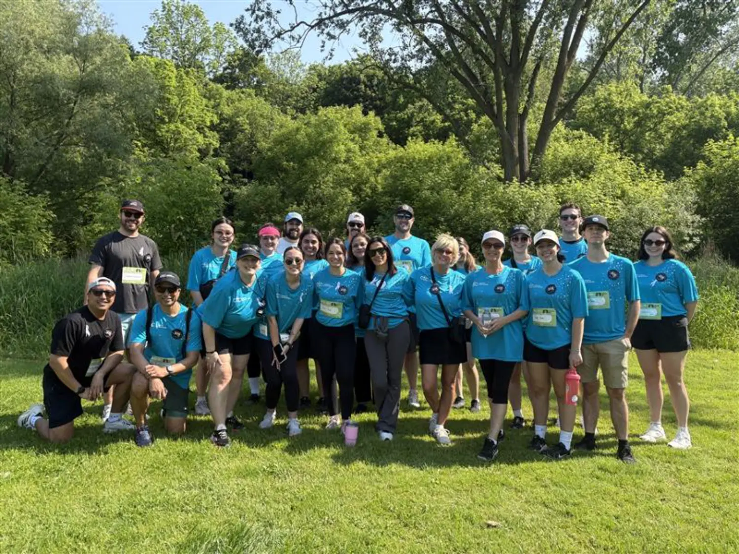 Walking with purpose and celebrating a legacy. Our team came together for the Give a Breath 5K, supporting a great cause