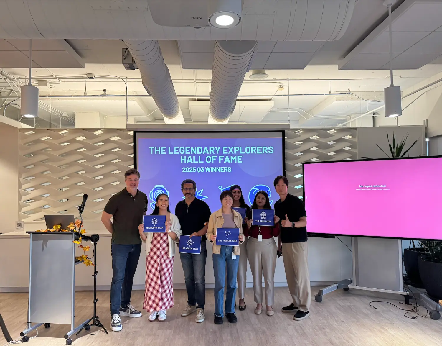 Quarterly Legendary Hall of Fame Winners with our CEO and COO & CGO