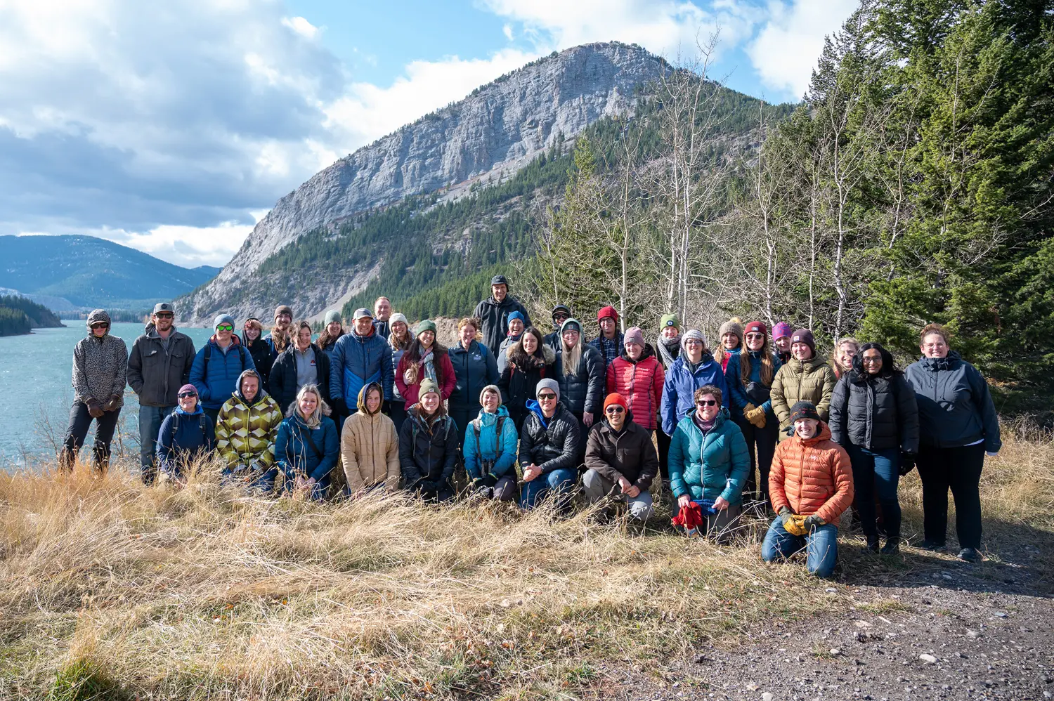 Alberta employees at Crowsnest Pass, AB (Photo by NCC)