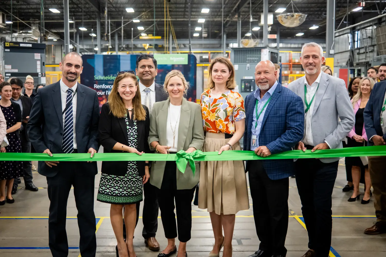 Leaders and partners mark the expansion of our Brossard facility - boosting jobs, capacity, and customer commitment.