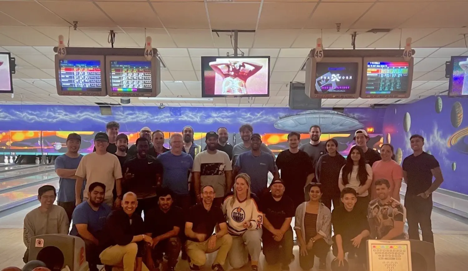 We traded in our laptops, tools, and spreadsheets for bowling shoes and a few (friendly) competition vibes.