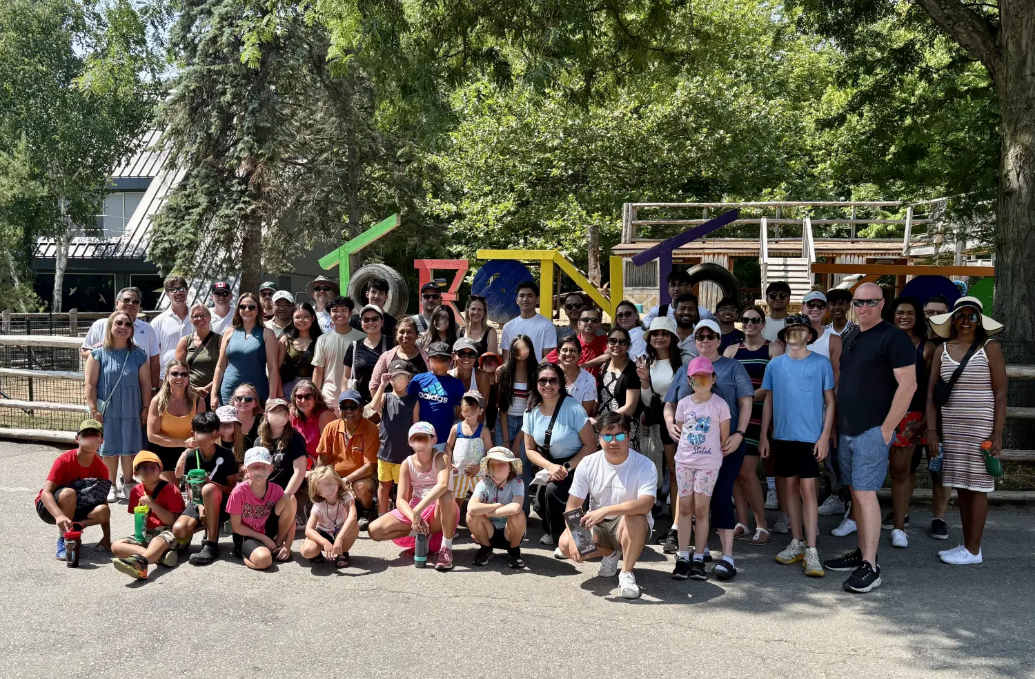 Head Office employees and their family members attend a regional family-friendly Willson event at the Toronto Zoo