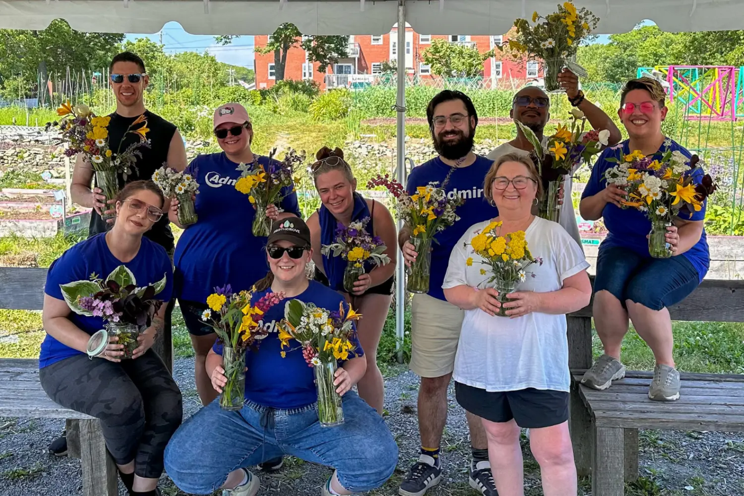 Through Impact Hours, colleagues get 2 paid volunteer days—like helping out at The North Grove Community Centre.