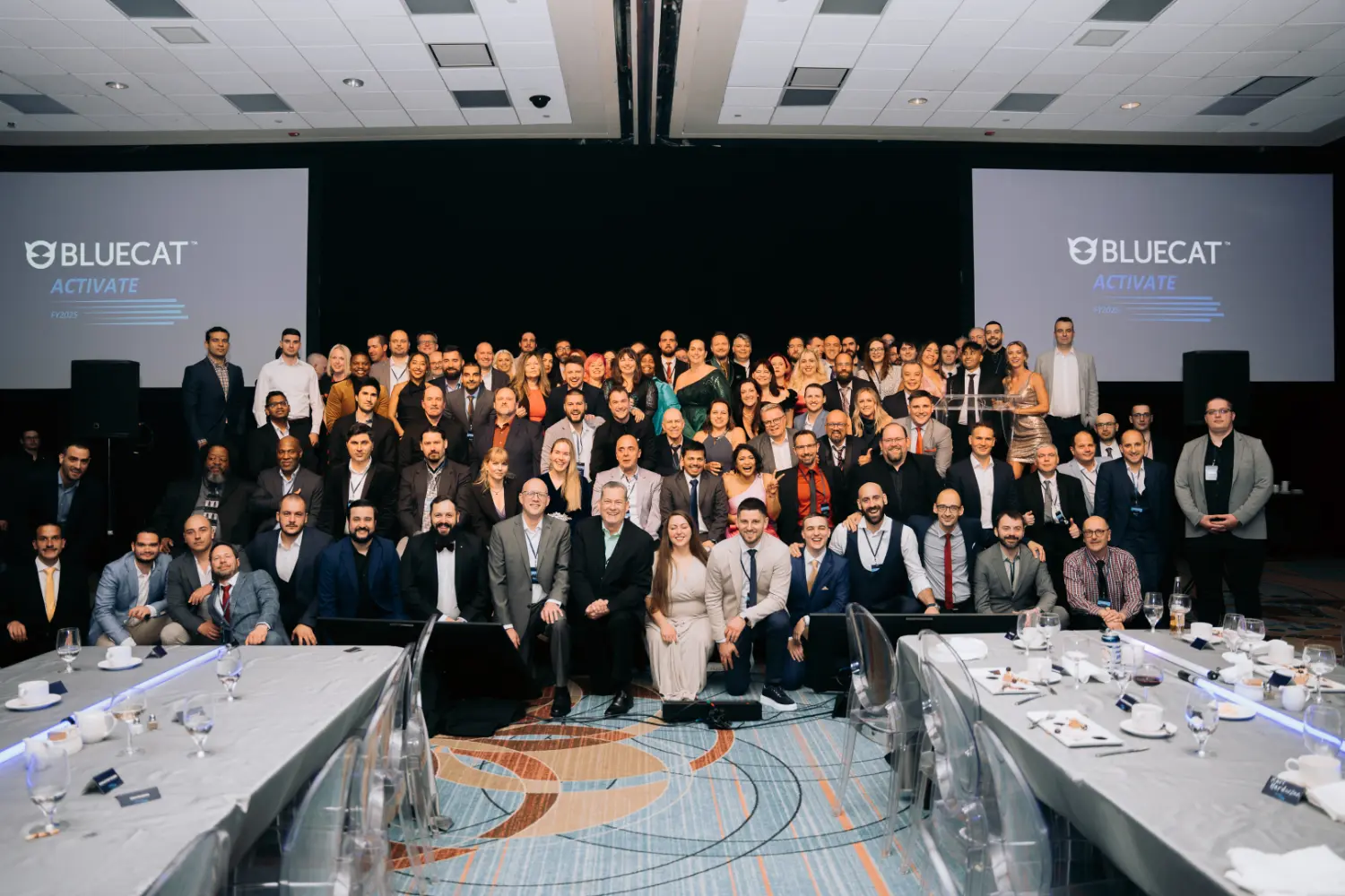 BlueCat's Customer Success team celebrating a great year together at Kick Off in Niagara Falls!