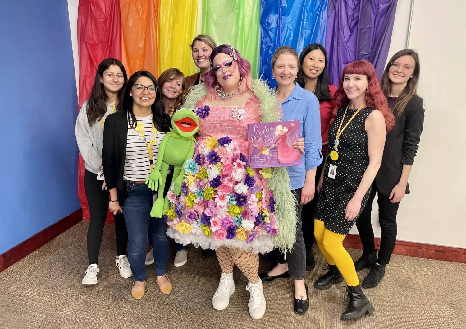 BPL Staff at Royal Rainbow Storytime