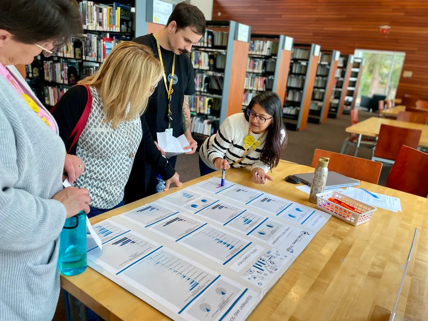 BPL's holds an annual Staff Development Day where staff are encouraged to collaborate and learn