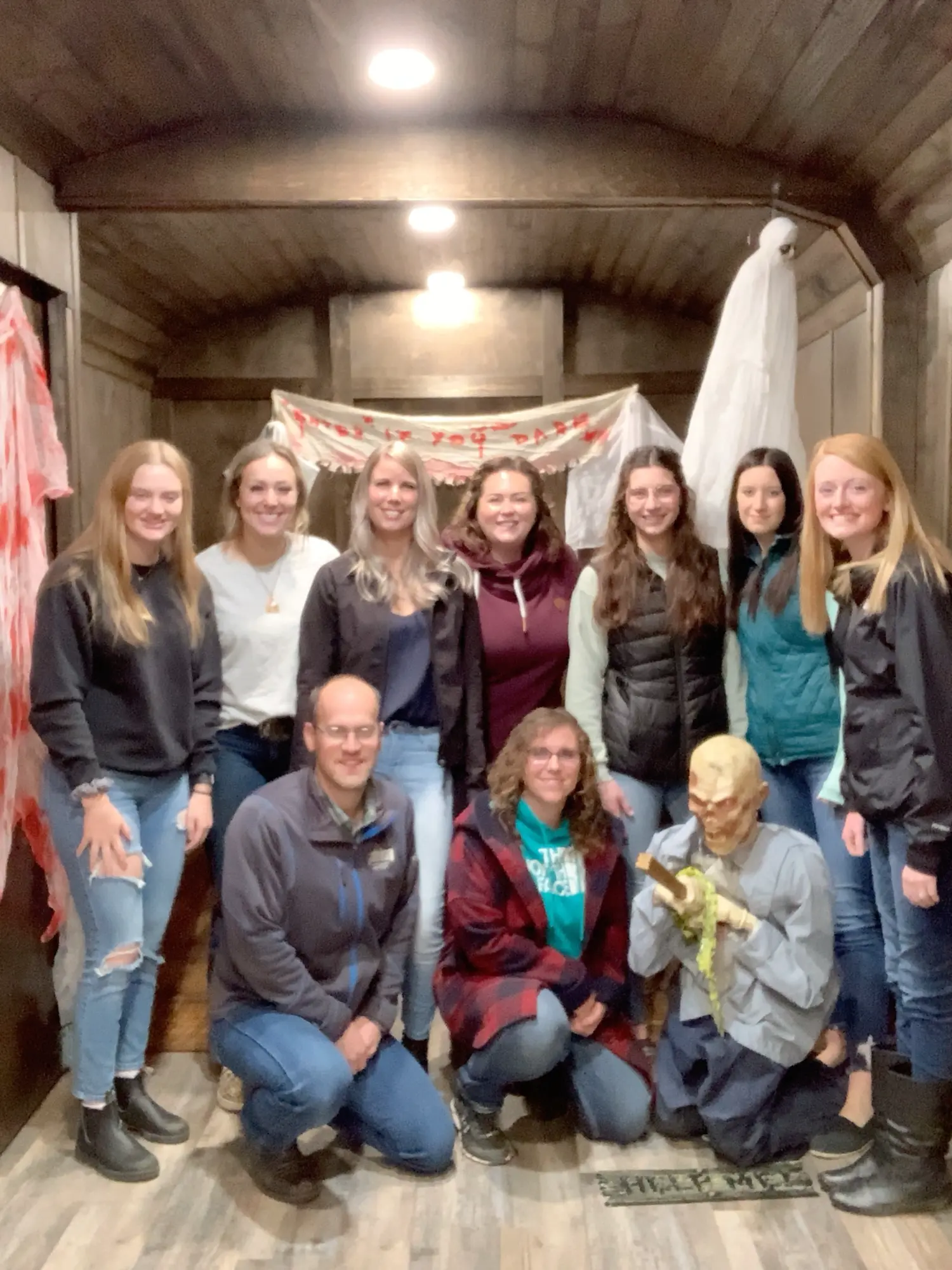 Group outing to the Ghost Train!