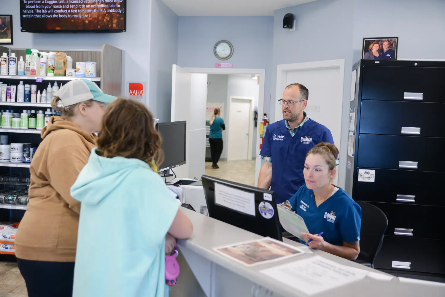 Personal touch delivered by all staff to our clients.