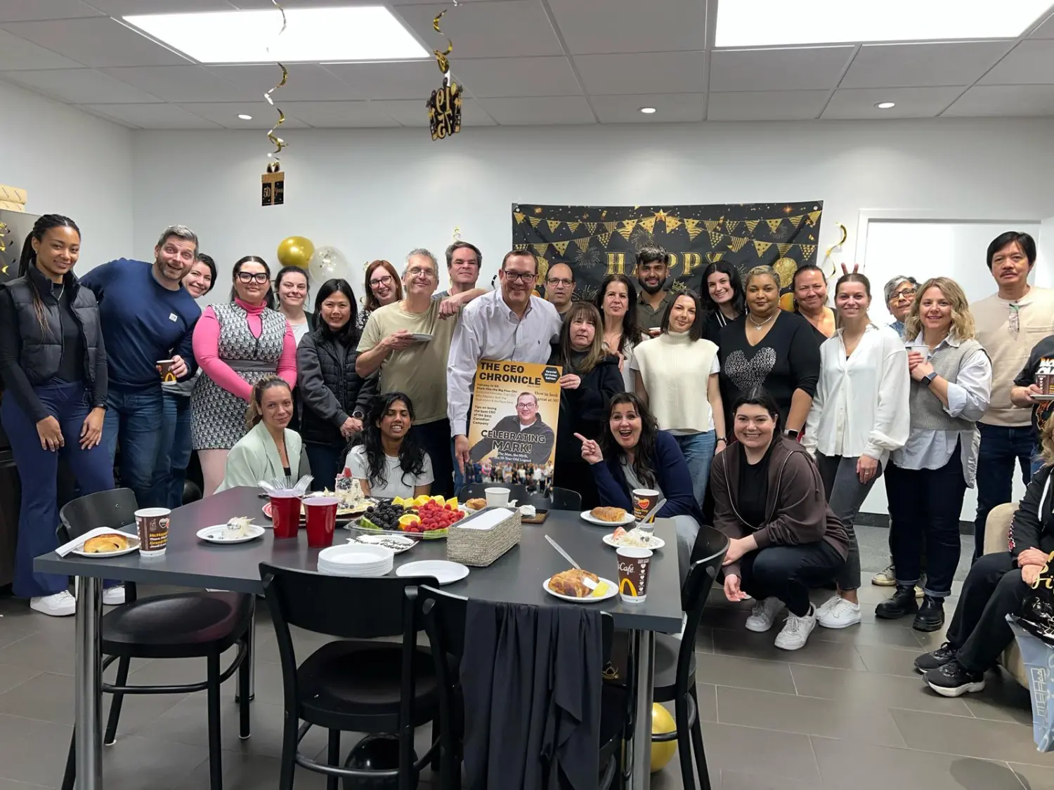CEO's 50th Birthday at the office