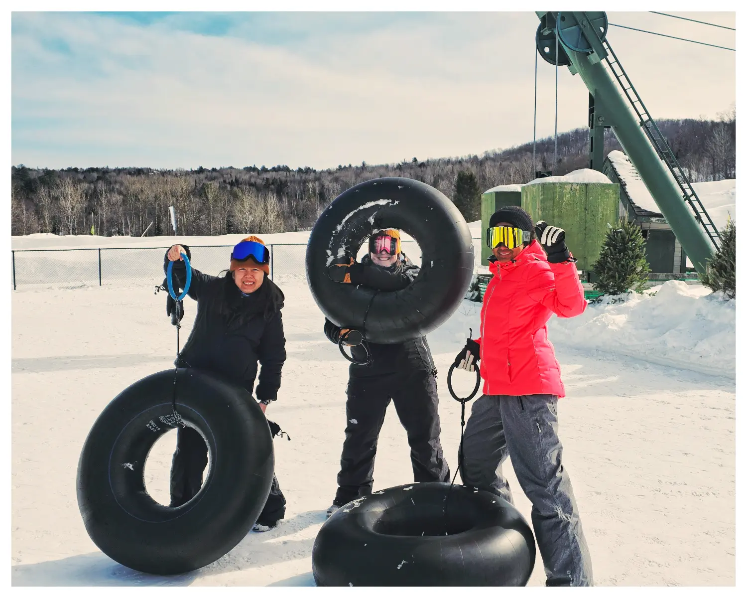 Tubing Trip (snow day) with the whole team