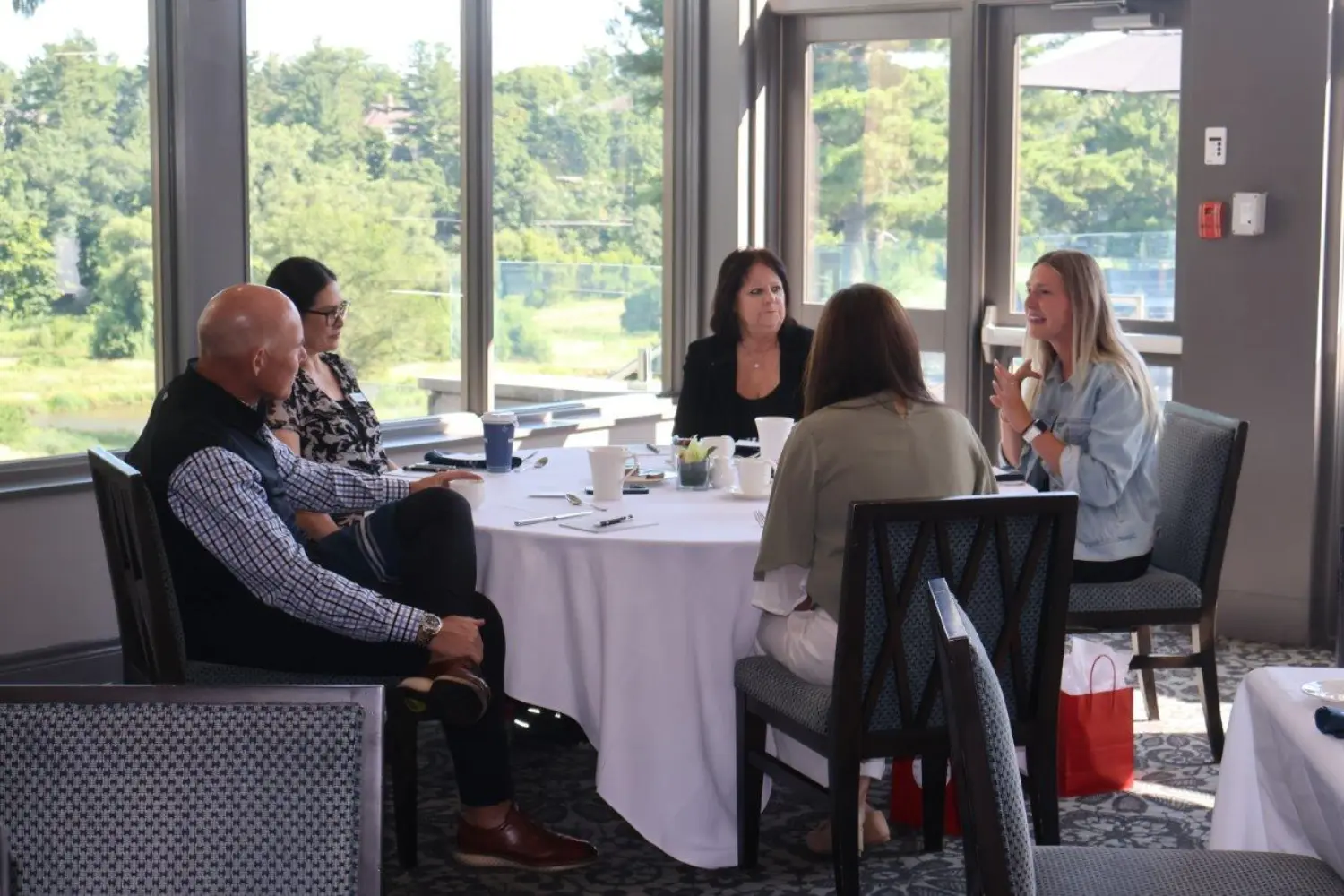 Quarterly Breakfast with the CEO gives staff a chance to connect, share ideas, and engage directly with leadership.