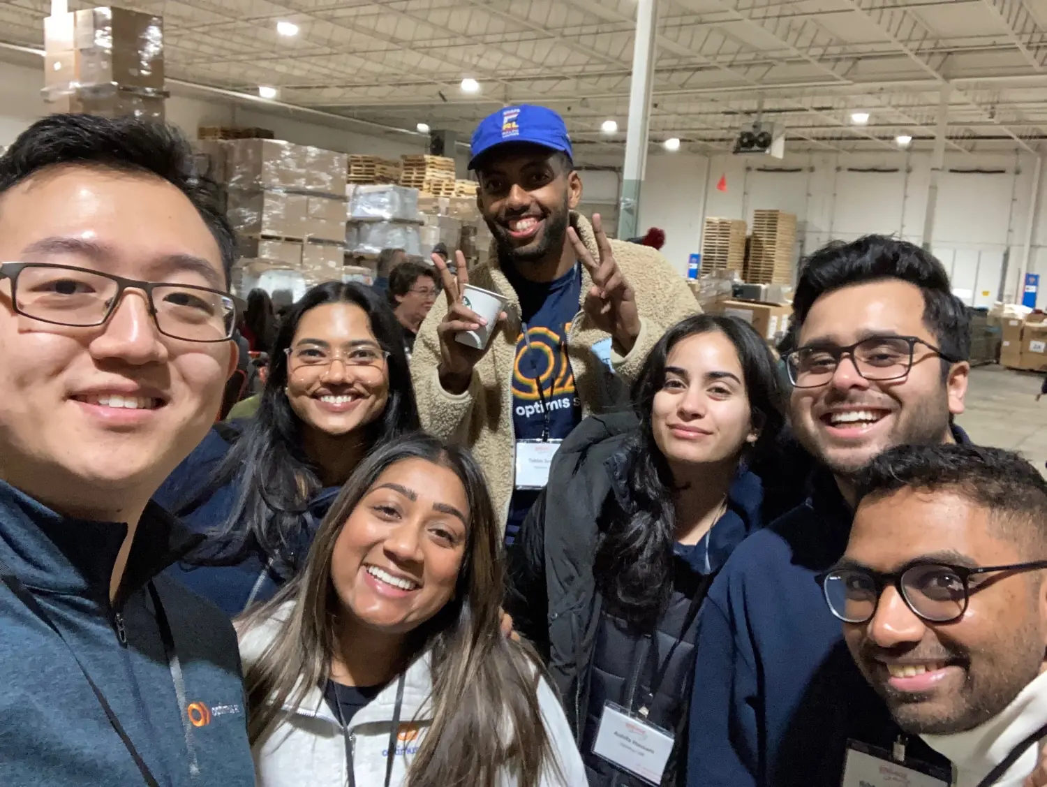 Optimus volunteers helped assemble 3.5K Winter Survival Kits  distributed to 200+ non-profit agencies across GTA.