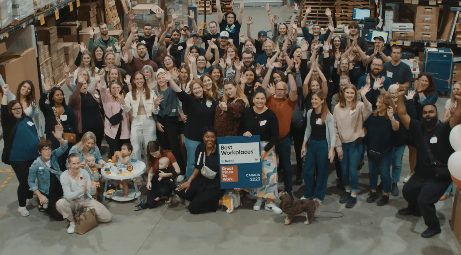 Celebrating Snuggle Bugz being a Great Place to Work!