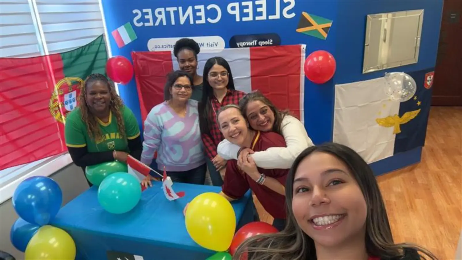 Celebrating Diversity Day at one of WELL's clinics