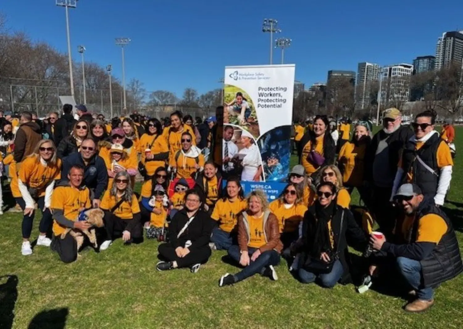 We show support to those impacted by workplace tragedy, annually participating in Steps for Life in Ontario.