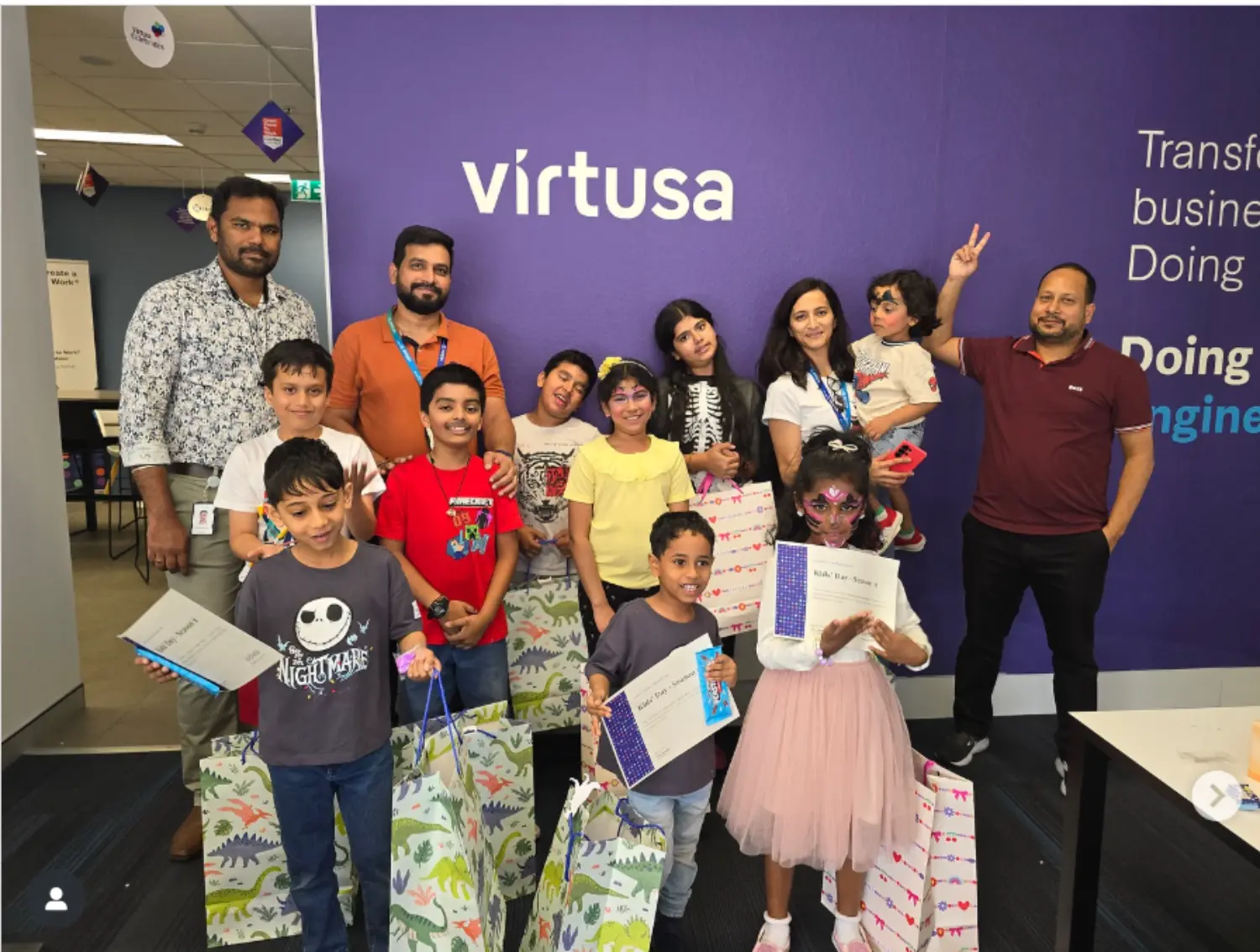 Kids Day at our Sydney office