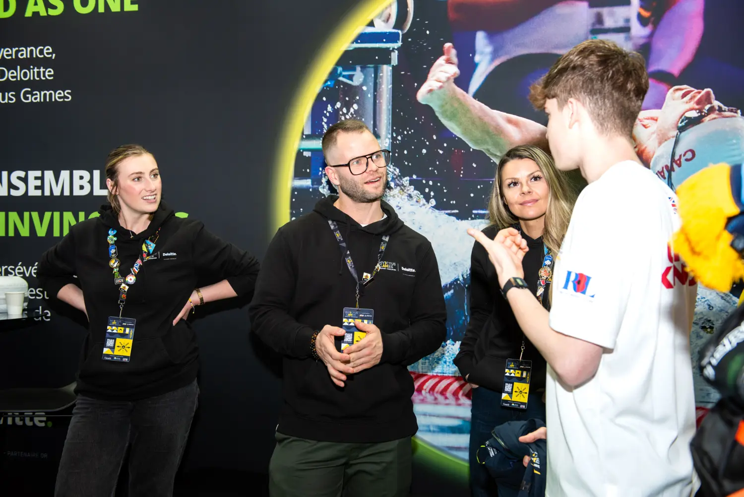 Our people at the 2025 Invictus Games in Vancouver.