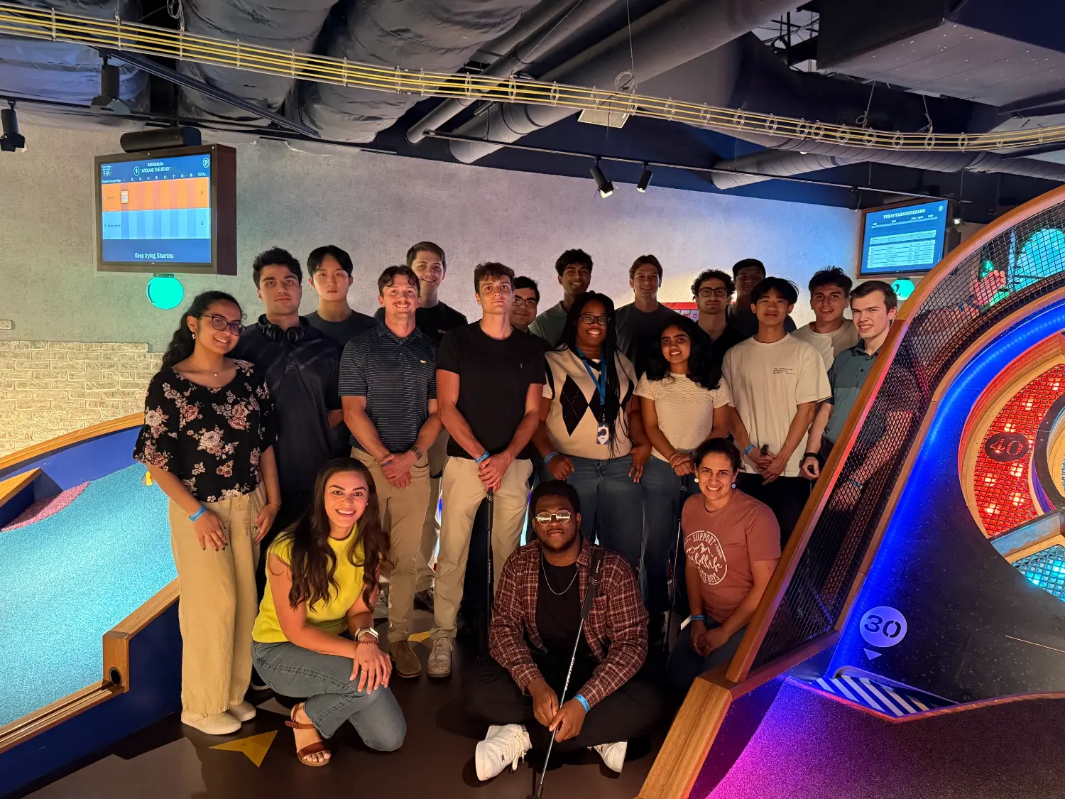 Summer League Interns celebrating the end of their summer with us!