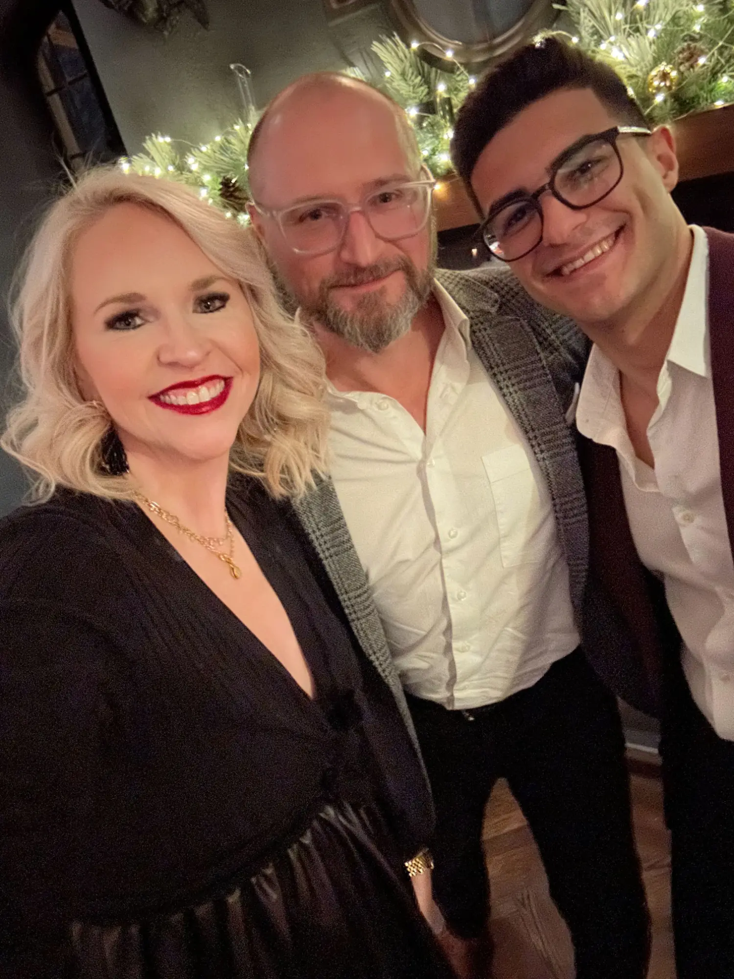 A fun selfie from our Toronto team holiday dinner.