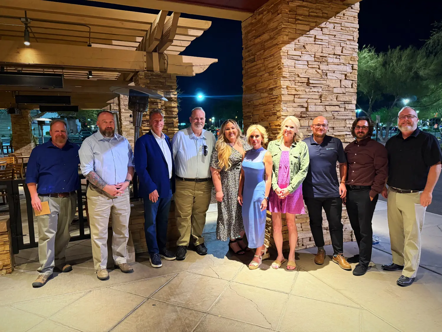 Our Consulting and Leadership team is enjoying a team dinner in Arizona.
