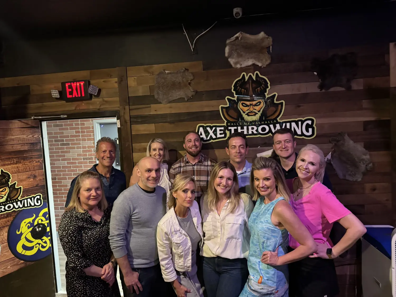 Our sales team is enjoying a laughter filled team outing.