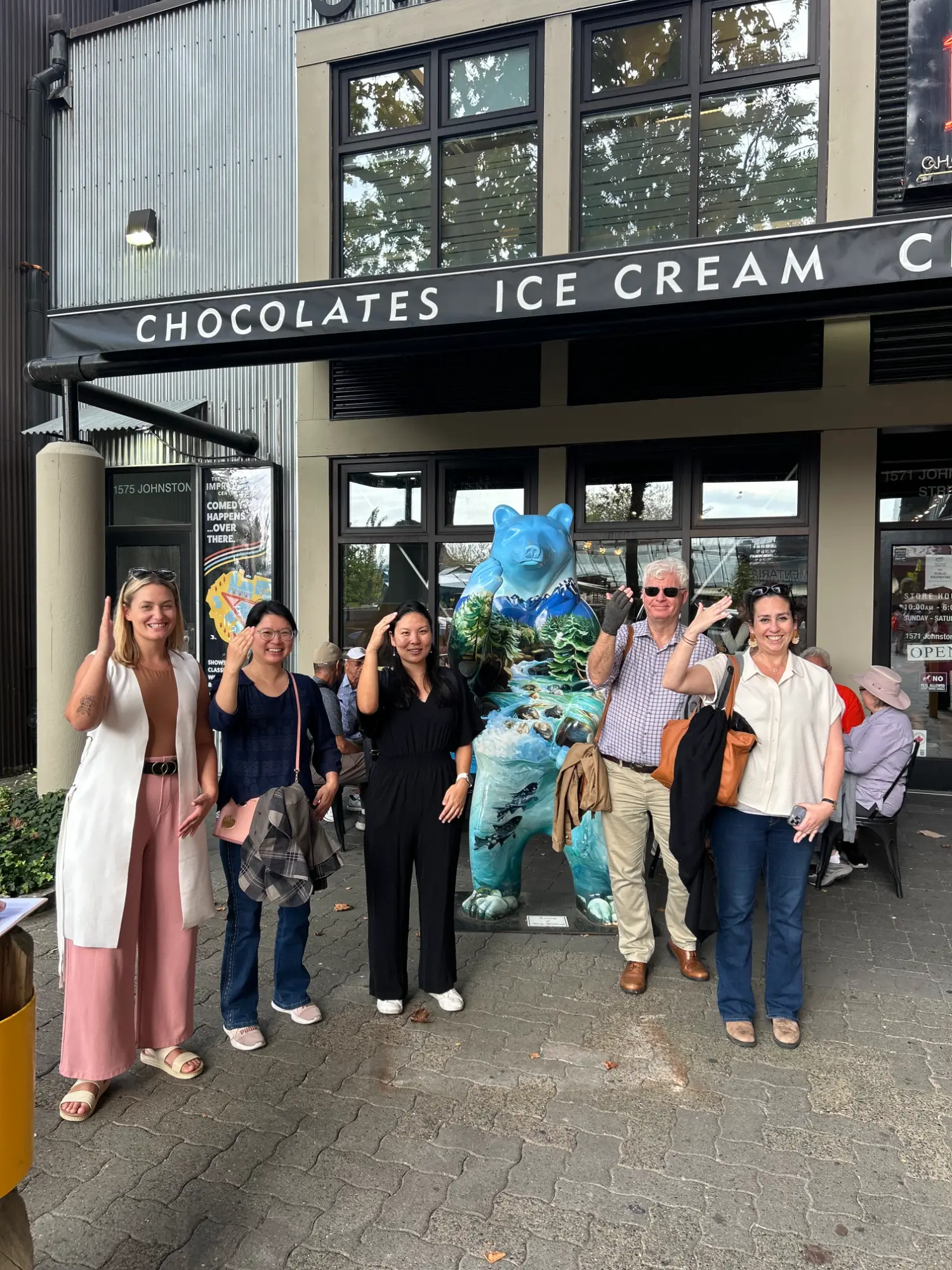 Sept 2025 - Team scavenger hunt at Granville Island