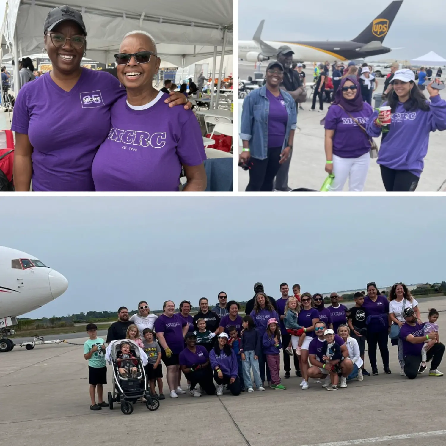 Team MCRC Mavericks at the United Way Plane Pull 2025!