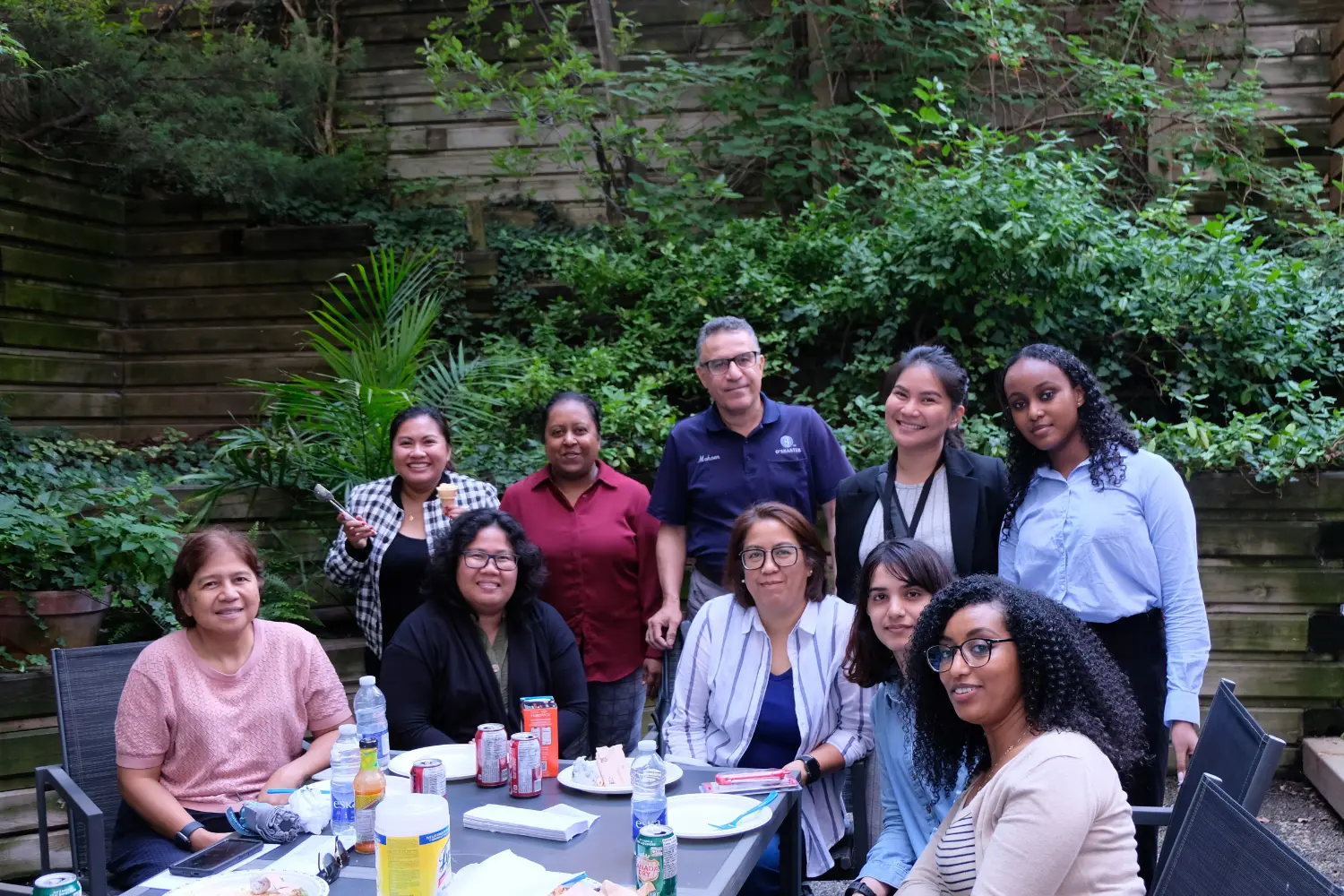 Summer lunch at head office