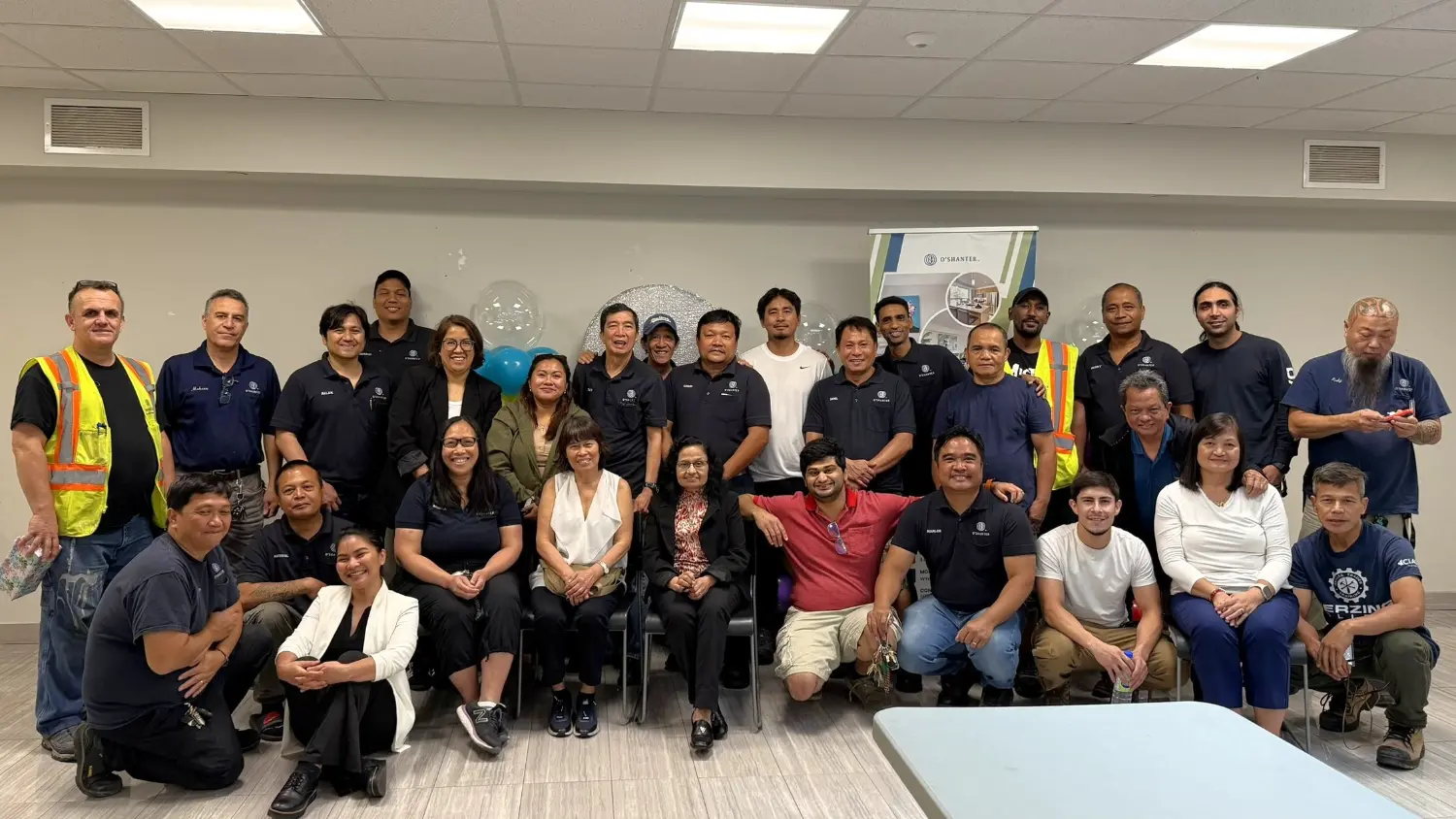 Summer lunch gathering at Brentwood.