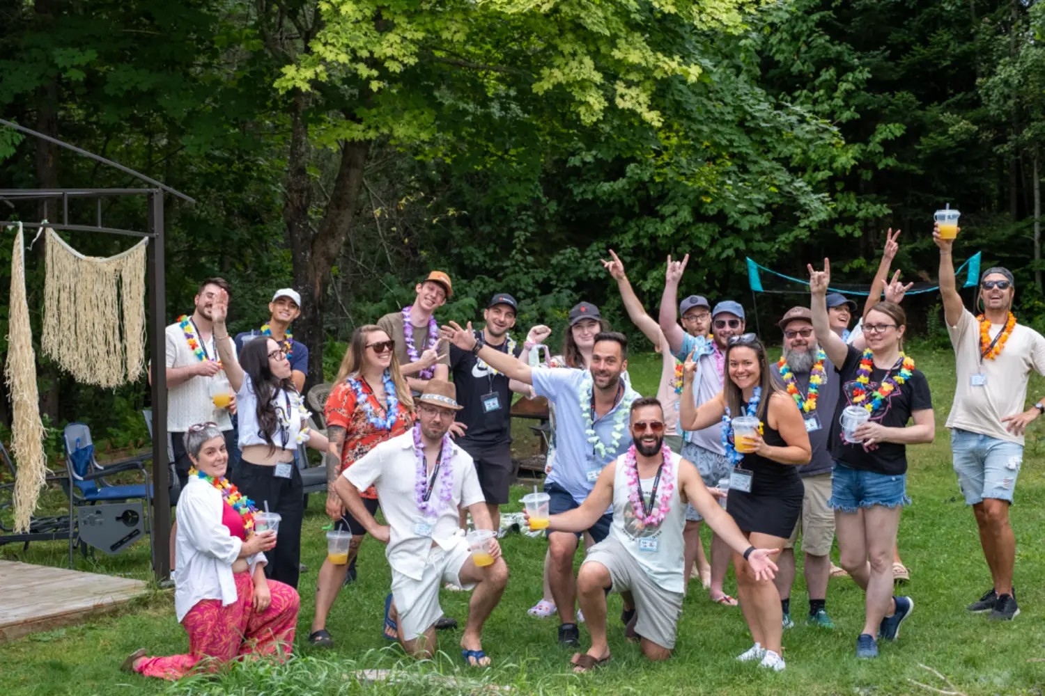 Notre Openfest annuel, pool party.