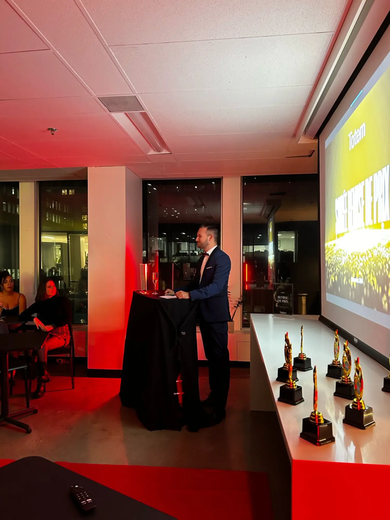 Soirée de remise de prix Totem