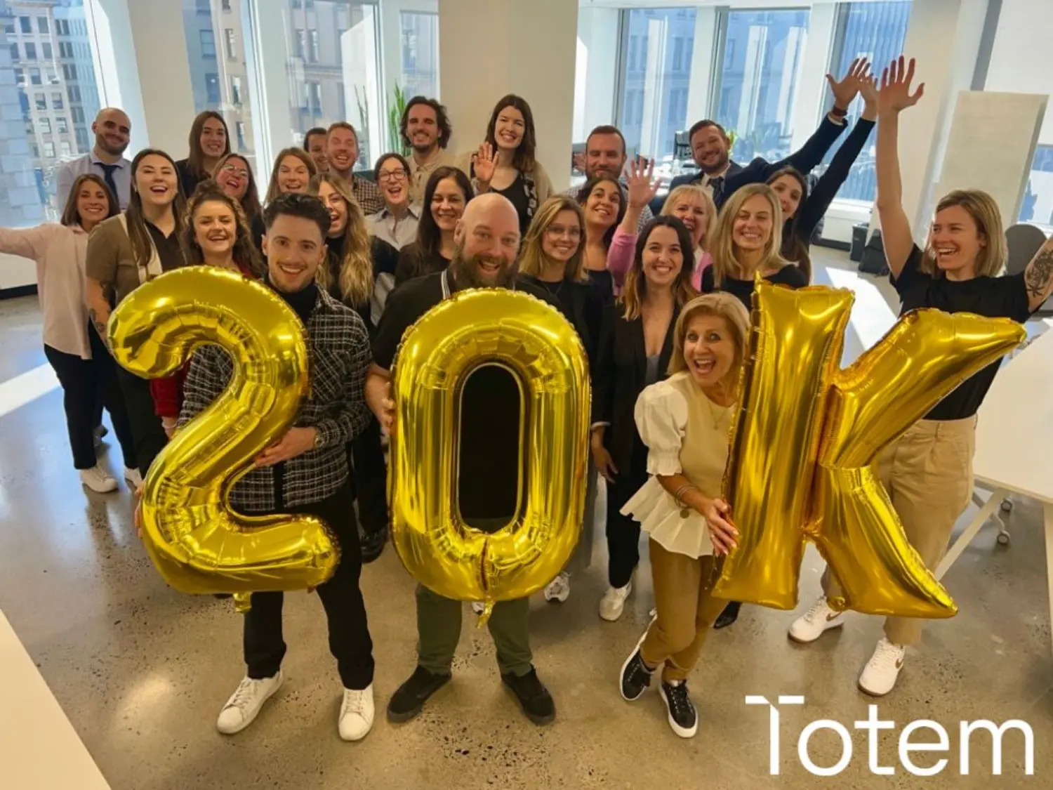 Célébration d'un milestone