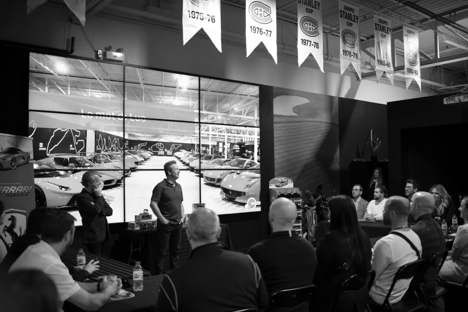 Lancement des ventes : Ferrari die-cast chez Luc Poirier, l’un des plus grands collectionneurs Ferrari au Canada.