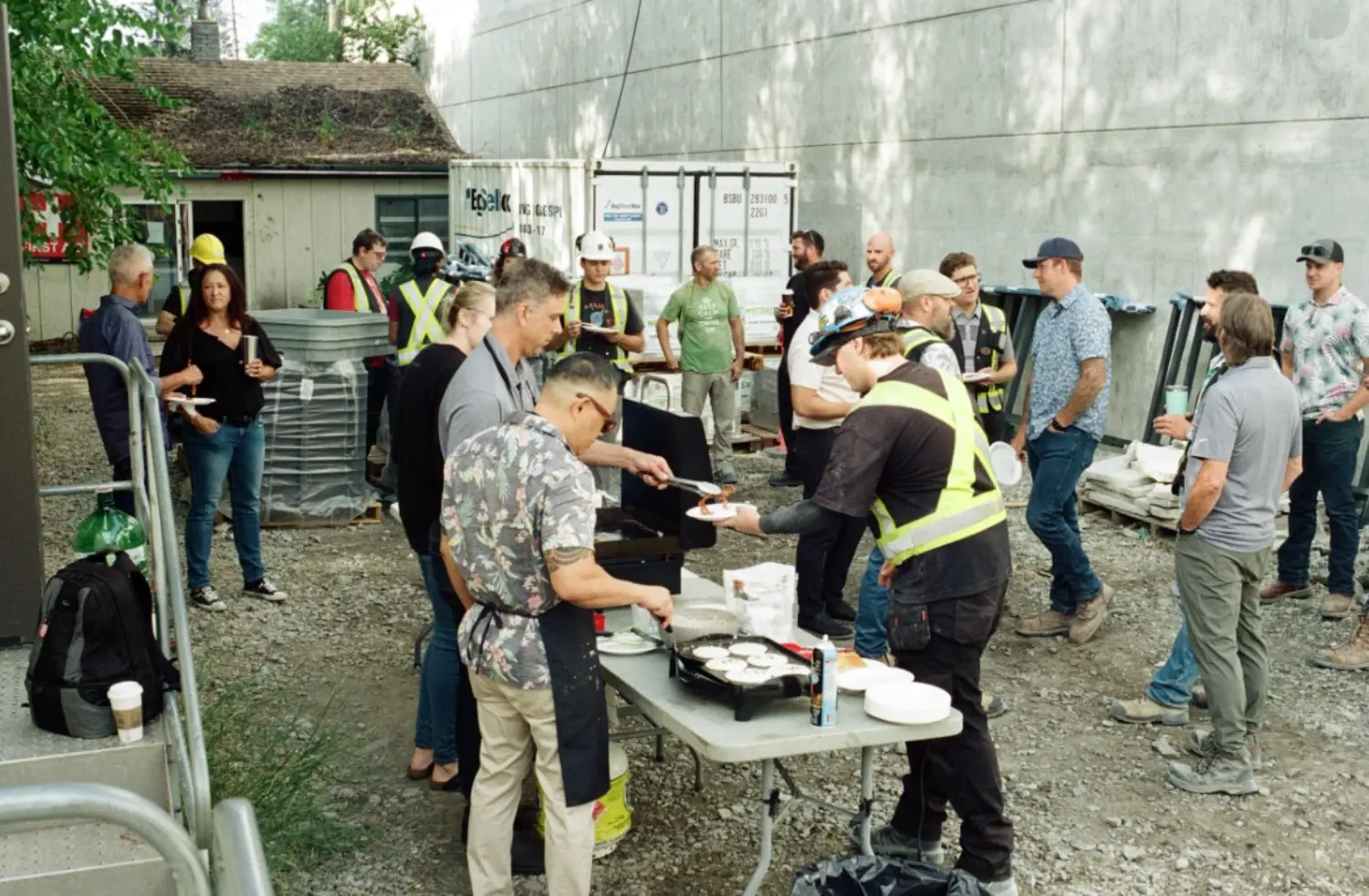 Pancake breakfasts are an opportunity to thank our team members and trade partners for their hard work.