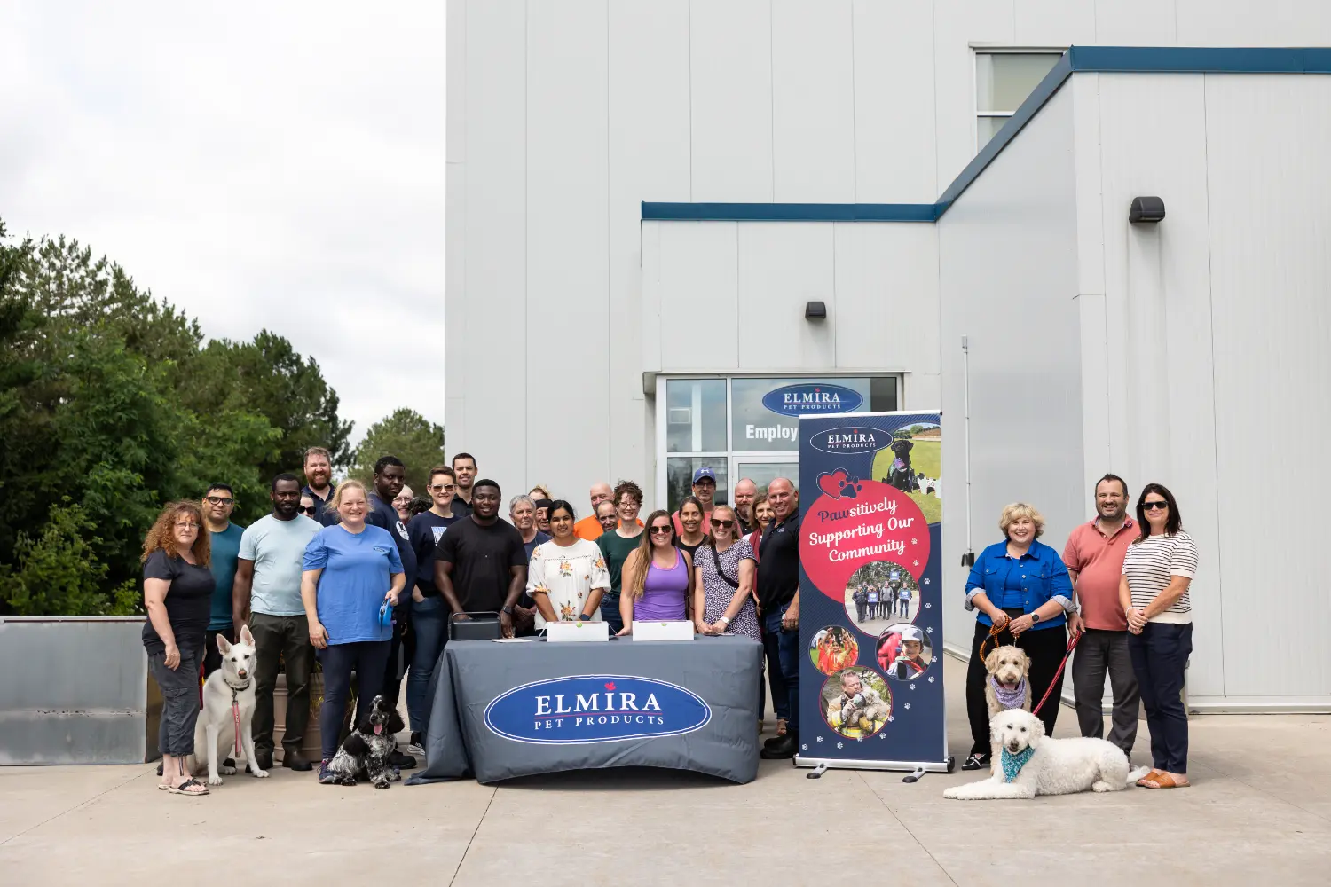 Recognition for our $100,000 contribution to support the Humane Society of Kitchener Waterloo & Stratford Perth.