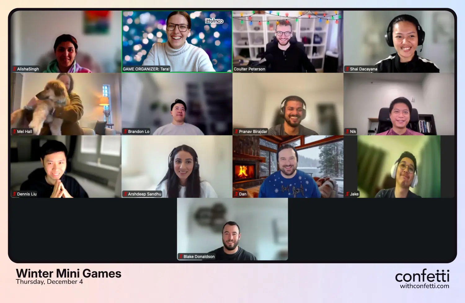 Employee engagement/social team event - Winter Mini Games