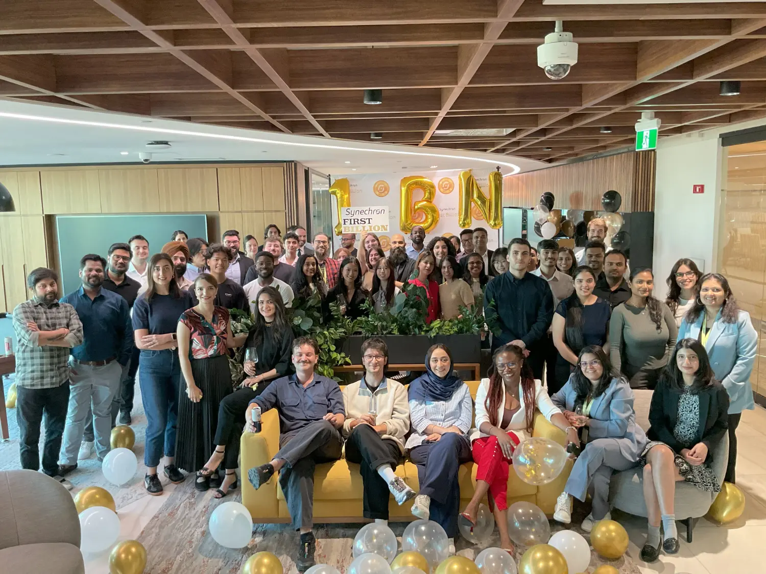 Celebrating achieving the first billion